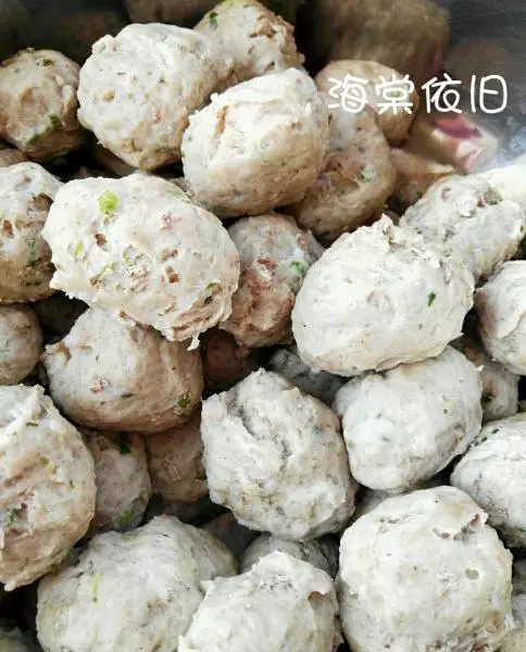 自製豬肉丸（廚師機版）