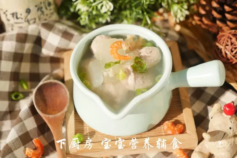 冬瓜虾米肉圆汤