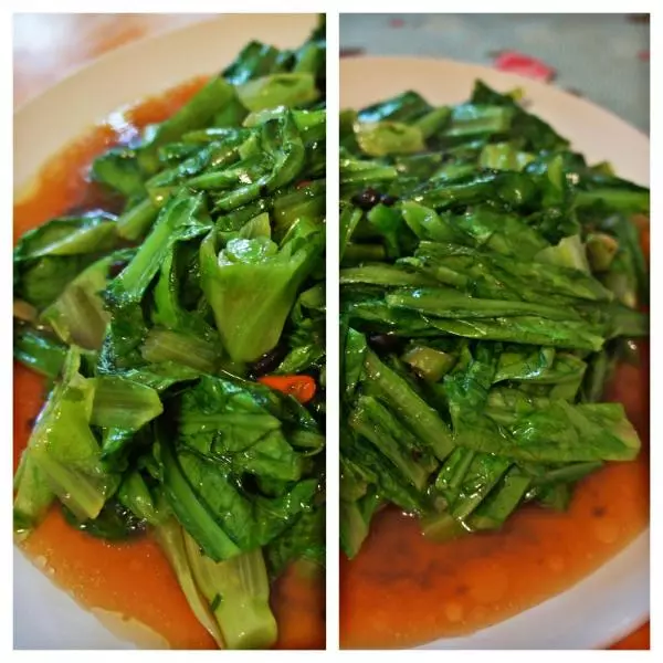 香辣豆豉油麦菜