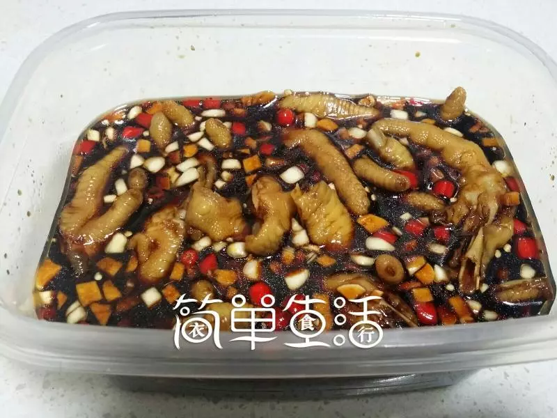 泡爽酱鸡爪