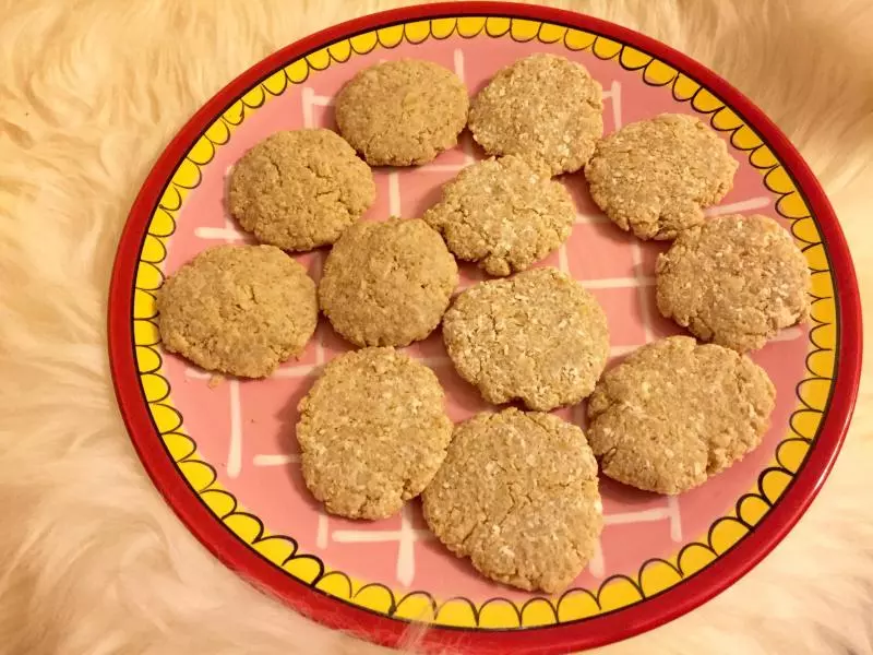 椰子油椰蓉燕麦饼干--低卡粗纤维