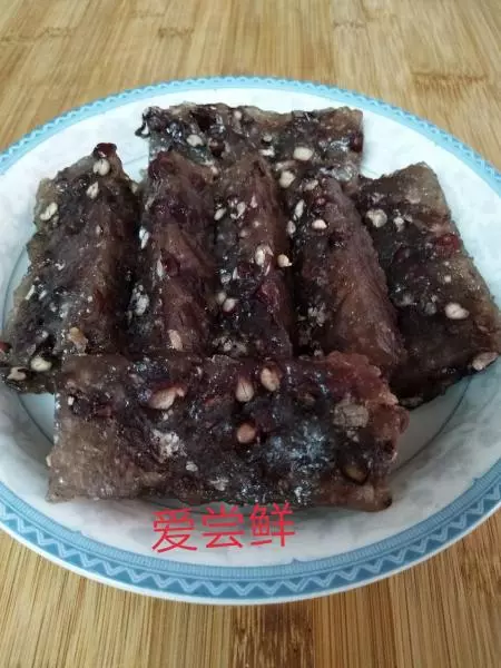 西米红豆糕