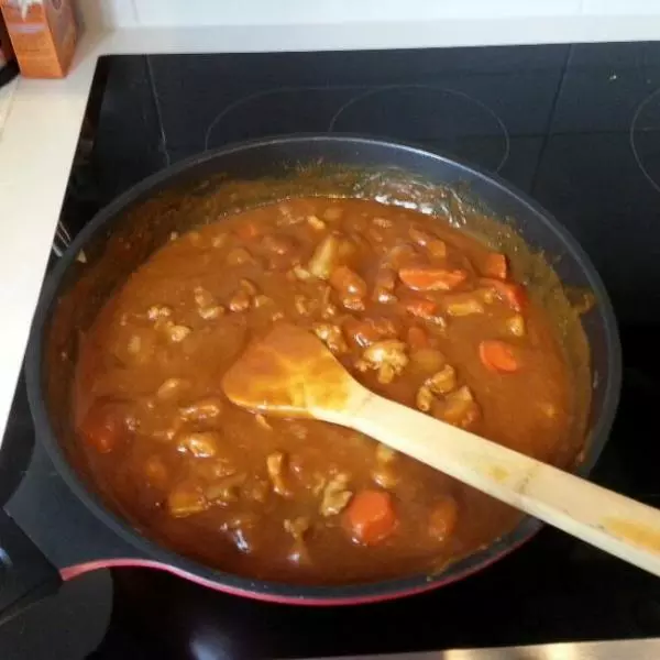 日式咖喱鸡肉饭