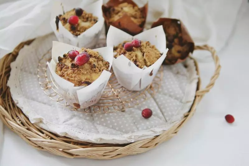 Let&#39;s picnic浆果开会优格马芬&lt;Mixed Berry Yogurt Muffin&gt;