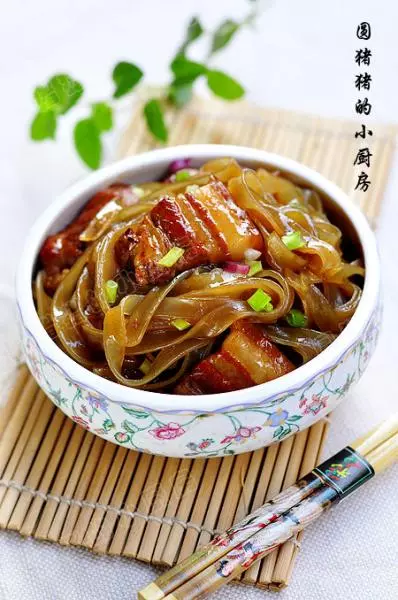 猪肉炖粉条——也学东北菜