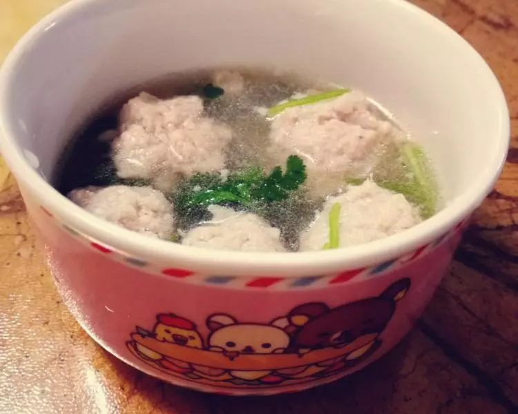 鮁魚肉丸子湯