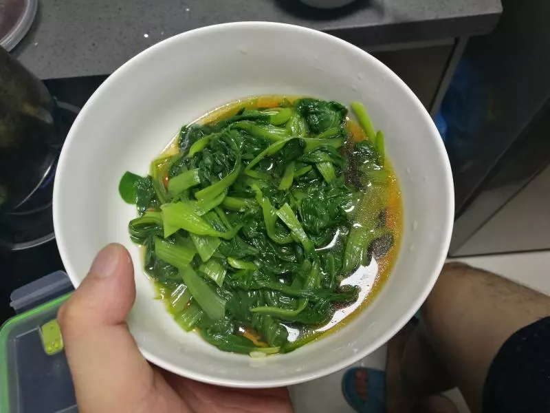 零基础自学-麻油鸡毛菜