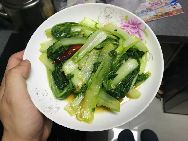 零基礎自學-蒜蓉杭白菜