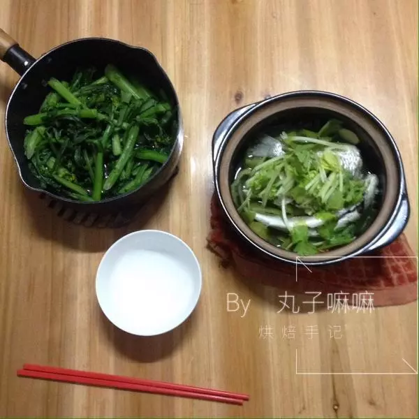 快手菜——素菜鱼汤煲