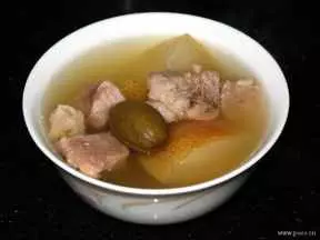 青橄欖雪梨豬肉湯