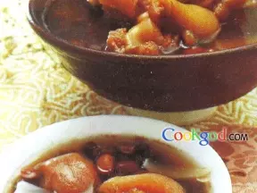 雙豆豬蹄湯