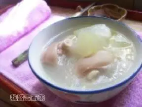 冬瓜蹄花湯