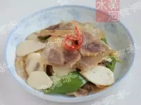 慈菇炒臘肉