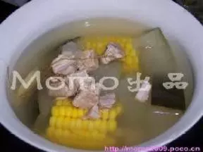 冬瓜玉米煲瘦肉