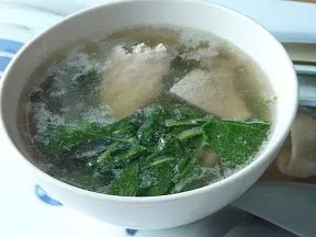 西洋菜滾豬潤瘦肉