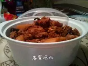 烤麩五花肉燒