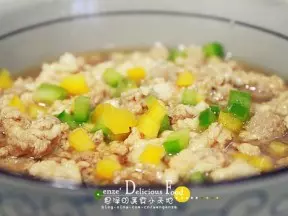 肉末豆腐