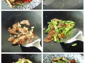 尖椒豆乾炒臘腸