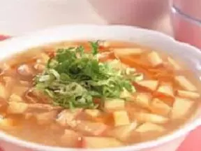 雞肉蘋果豆腐羹