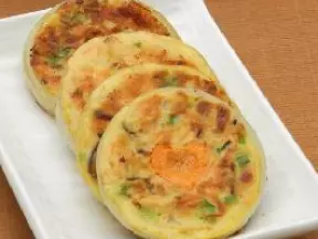 鸡蛋牛奶蔬菜饼