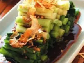 凉拌柴鱼韭菜