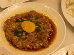 咸蛋蒸肉