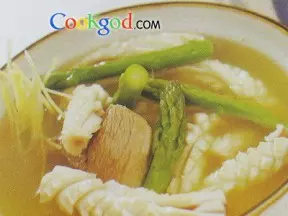 魷魚蘆筍湯