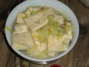 白菜炖豆腐