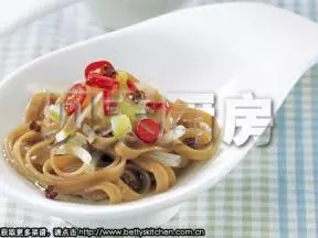 豆芽蕎麥麵