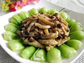 蟹味菇炒小油菜