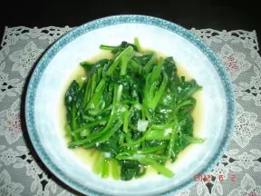 简单菜2:蒜茸菠菜