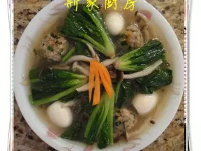 什锦菠菜汤