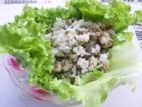 碎米芽菜生菜饭卷