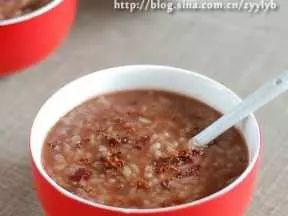 豆沙桂花甜飯