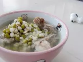 綠豆薏米沙骨湯