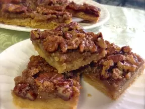 山核桃酥條(Pecan Bars)