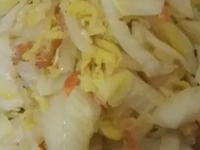 简虾米炒绍菜