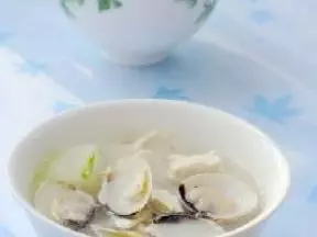 文蛤豆腐汤