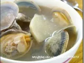花蛤酸笋汤