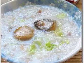 鮑魚小麥粥