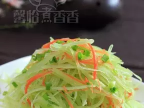 醋拌青筍蘿蔔絲