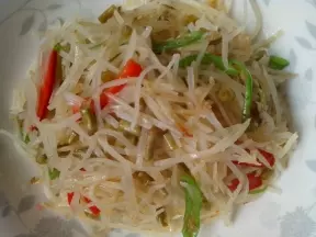 泡豇豆炒土豆丝