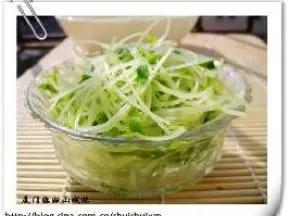 涼調豌豆苗