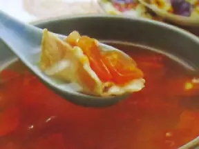 番茄肉片汤