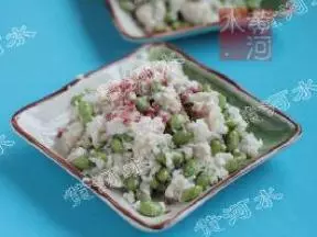 鸡茸青豆