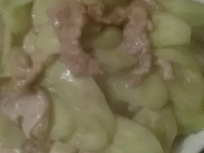 黃瓜溜肉片