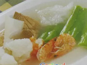 魚肚鮮蝦苦瓜湯