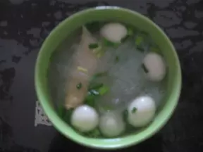 面結粉絲湯