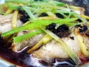 豉汁蒸九吐魚