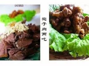 狍子肉兩吃